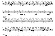 Free Loop鼓谱 Daniel Powter-Free Loop爵士鼓|鼓谱