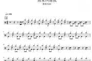 别来纠缠我 鼓谱 黑豹乐队-别来纠缠我爵士鼓谱