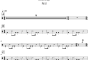 Melody 鼓谱 陶喆-Melody架子鼓爵士鼓|鼓谱