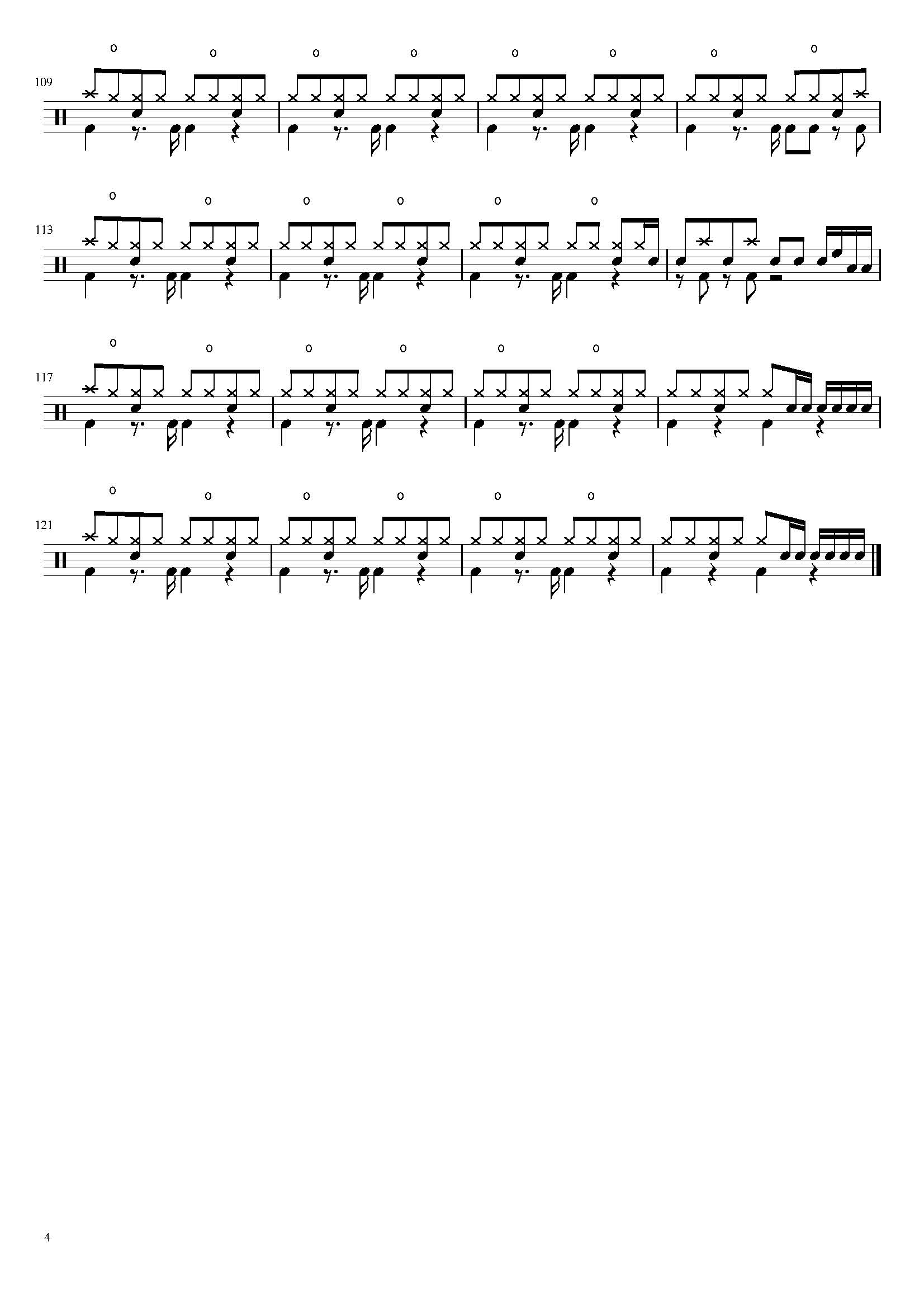 Stay With Me鼓谱 松原美纪《Stay With Me》架子鼓|爵士鼓|鼓谱