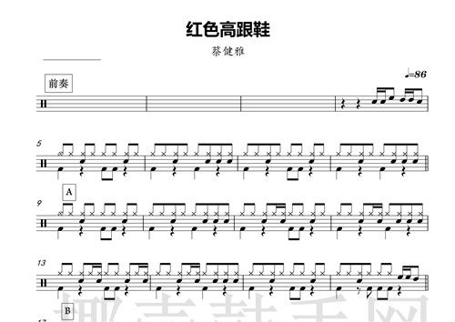 红色高跟鞋蔡健雅