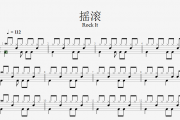 架子二级 摇滚(Rock It)架子鼓谱爵士鼓曲谱 附动态鼓演示