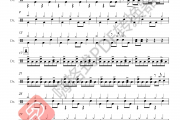 幻化成风鼓谱 爵士鼓曲谱