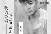 杨小壮-我为爱情掉过几滴泪吉他谱G调指法弹唱