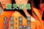 夏天的风钢琴谱 温岚《夏天的风》五线谱D调