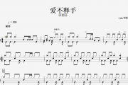 爱不释手鼓谱 李丽芬《爱不释手》架子鼓谱