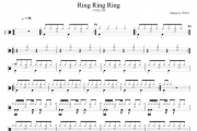 不是花火啊-Ring Ring Ring架子鼓谱爵士鼓曲谱