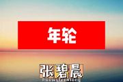 张碧晨-年轮简谱D调