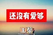 王馨-还没有爱够简谱#C调