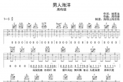 周传雄《男人海洋》吉他谱弹唱谱