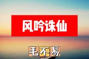 毛不易-风吟诛仙简谱D调+动态简谱