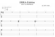 Eidolon贝斯谱 ERRA《Eidolon》贝司BASS谱