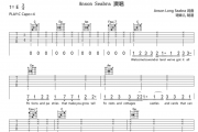 Anson Seabra-Welcome to Wonderland六线谱|吉他谱C调指法编配