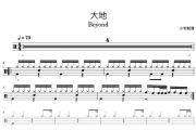 Beyond《大地》架子鼓|爵士鼓|鼓谱