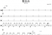 想自由鼓谱 徐秉龙《想自由》架子鼓|爵士鼓|鼓谱+动态鼓谱视频