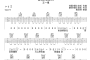 像阳光那样吉他谱 王一博《像阳光那样》六线谱|吉他谱