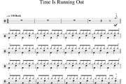 Time Is Running Out鼓谱 Muse《Time Is Running Out》架子鼓|爵士鼓|鼓谱
