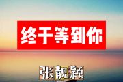 终于等到你简谱 张靓颖《终于等到你》简谱+动态视频