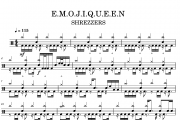 E.M.O.J.I.Q.U.E.E.N鼓谱 SHREZZERS《E.M.O.J.I.Q.U.E.E.N》架子鼓|爵士鼓|