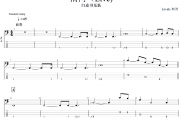 清河 贝斯谱 白皮书乐队-清河(Live)贝司BASS谱+动态视频