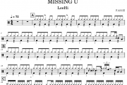 MISSING U鼓谱 LeeHi《MISSING U》架子鼓|爵士鼓|鼓谱