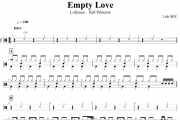 Empty Love鼓谱 Lulleaux、Kid Princess《Empty Love》架子鼓|爵士鼓|鼓谱+动态视
