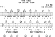 笼吉他谱 张碧晨《张碧晨笼吉他谱》六线谱|吉他谱