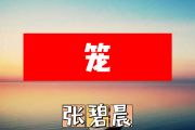 笼简谱 张碧晨《笼》简谱+动态视频