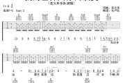我的世界因你而改变吉他谱 丢火车乐队《我的世界因你而改变》六线谱G调吉他谱