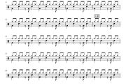 AC/DC- You Shook Me All Night Long架子鼓|爵士鼓|鼓谱