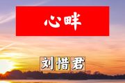 心畔简谱 刘惜君《心畔》简谱+动态视频降E调