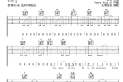 Teloupe-Saddle Of My六线谱C调吉他谱 无限延音制谱