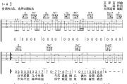 嘉宾吉他谱 张远-嘉宾六线谱无限延音制谱