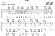 April Encounter吉他谱 很美味-April Encounter六线谱无限延音制谱