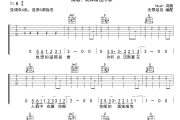 第三人称吉他谱 买辣椒也用券《第三人称》六线谱无限延音制谱