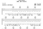 想去海边吉他谱 夏日入侵企画《想去海边》六线谱无限延音制谱