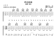 桥边姑娘吉他谱 海伦-桥边姑娘六线谱无限延音制谱