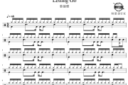 Letting Go鼓谱 蔡健雅-Letting Go爵士鼓谱 鼓行家制谱