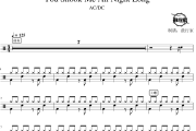 You Shook Me All Night Long鼓谱 AC/DC-You Shook Me All Night L