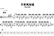 只有风知道鼓谱 霓虹花园-只有风知道架子鼓|爵士鼓|鼓谱+动态视频