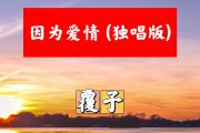 因为爱情 简谱 覆予《因为爱情 》(独唱版)简谱+动态视频D调