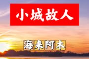 小城故人简谱 海来阿木《小城故人》简谱+动态视频降A调