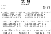 觉醒简谱 汪峰《觉醒》简谱E调