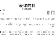 爱你的我简谱 王杰《爱你的我》简谱C调