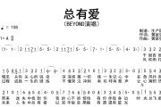总有爱简谱 Beyond《总有爱》简谱A调