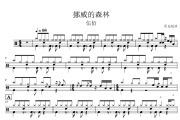 挪威的森林鼓谱 伍佰-挪威的森林架子鼓谱
