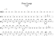 Free Loop鼓谱 七元《Free Loop》架子鼓|爵士鼓|鼓谱+动态视频