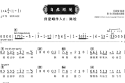 自然环境简谱 陈粒-自然环境简谱A调