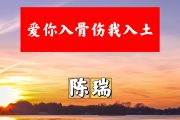 爱你入骨伤我入土简谱 陈瑞《爱你入骨伤我入土》简谱+动态视频B调