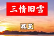 三情旧雪简谱 双笙 (陈元汐)《三情旧雪》简谱+动态视频E调